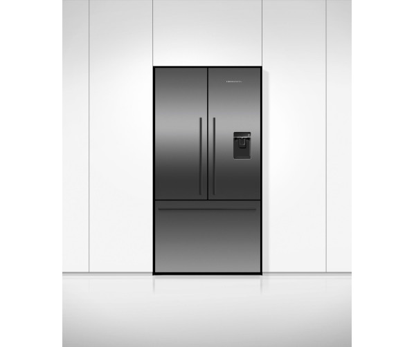 Fisher & paykel RF540ADUSB5 side-by-side koelkast - blacksteel