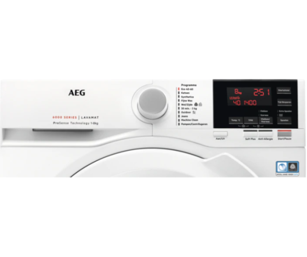 Aeg L6FBN84GP wasmachine