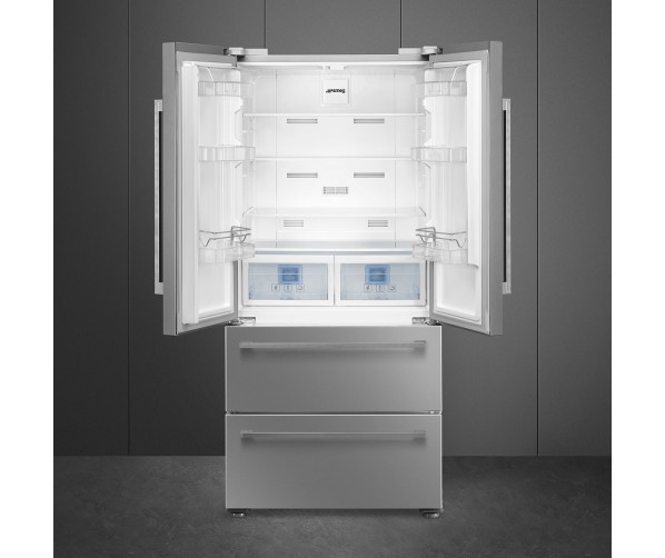 Smeg FQ55FXDF french-door koelkast roestvrijstaal