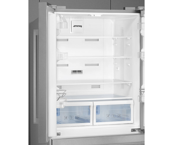 Smeg FQ55FXDF french-door koelkast roestvrijstaal