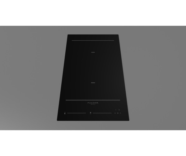 Fulgor milano FCH 302 ID TS BK inbouw inductie kookplaat - 2 zones - domino