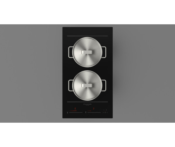 Fulgor milano FCH 302 ID TS BK inbouw inductie kookplaat - 2 zones - domino