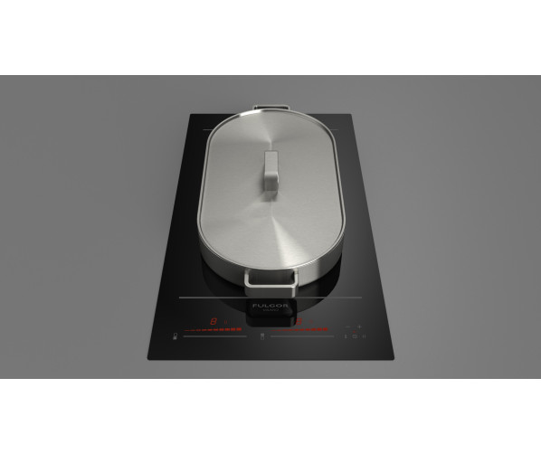 Fulgor milano FCH 302 ID TS BK inbouw inductie kookplaat - 2 zones - domino