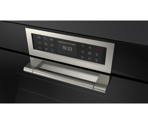 Fulgor milano FCLO 9615 TEM 2F BK inbouw oven zwart - 90 cm breed
