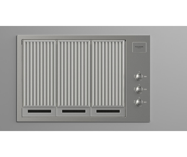 Fulgor milano FOBQ 803 G X inbouw gas barbecue - rvs