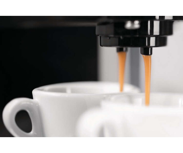 De uitloop van de Gaggia RI8427/11 kan op een maximale hoogte van 7,5 cm. worden ingesteld
