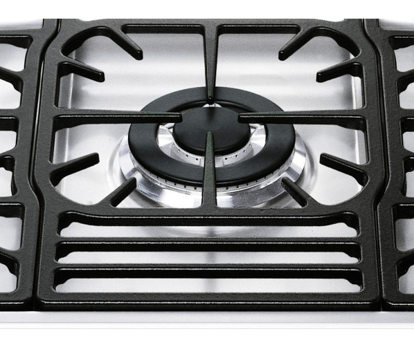 De sterke wokbrander op de SMEG inbouw kookplaat GKIC95-3