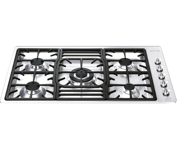 Smeg GKOC95-3 kookplaat vlak opbouw