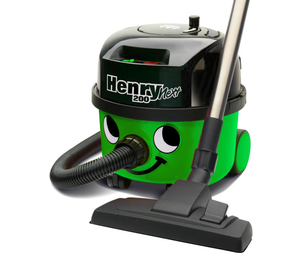 De Numatic Henry HVN202 is een ketel stofzuiger met een zeer grote inhoud van 9 liter stofzak