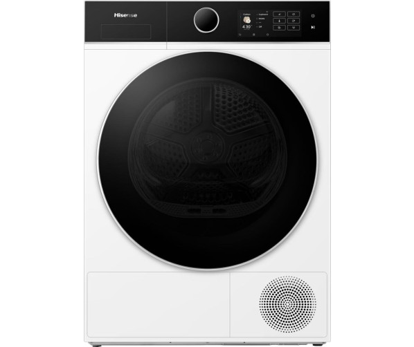 Hisense DH5I104BWAB warmtepomp droger met energieklasse A en 10 kg.