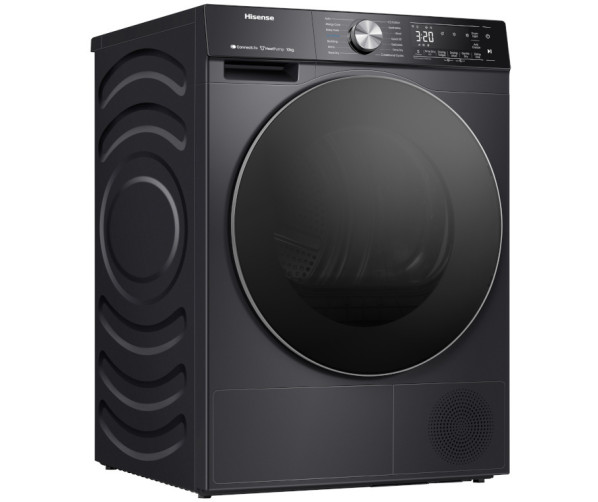 Hisense DH5S102BB warmtepomp droger - zwart