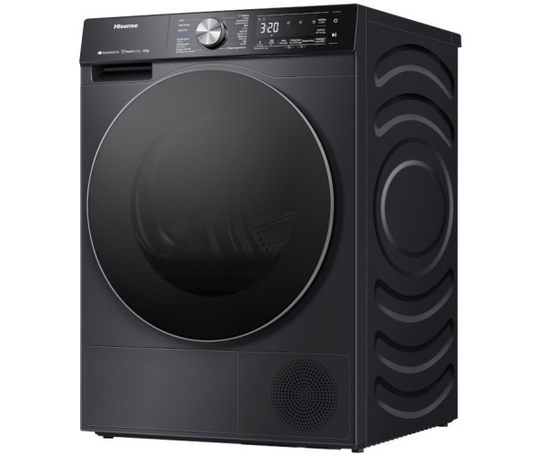 Hisense DH5S102BB warmtepomp droger - zwart