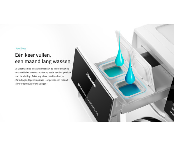 Hisense WF5S1045BW wasmachine