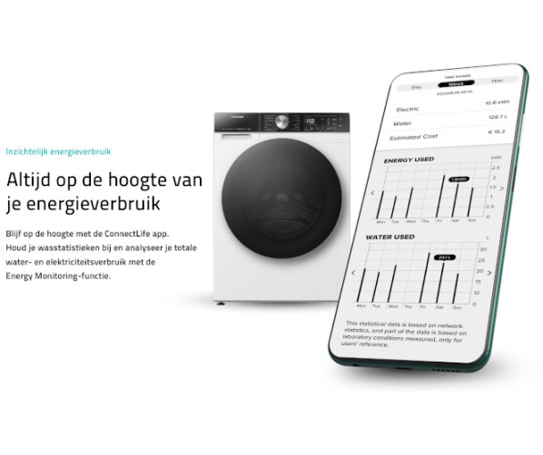 Hisense WF5S1045BW wasmachine