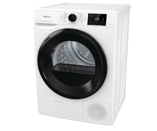 Hisense DCGE803 droger condens met 8 kg. vulgewicht