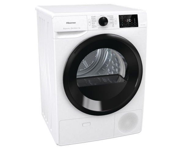 Hisense DCGE803 droger condens met 8 kg. vulgewicht