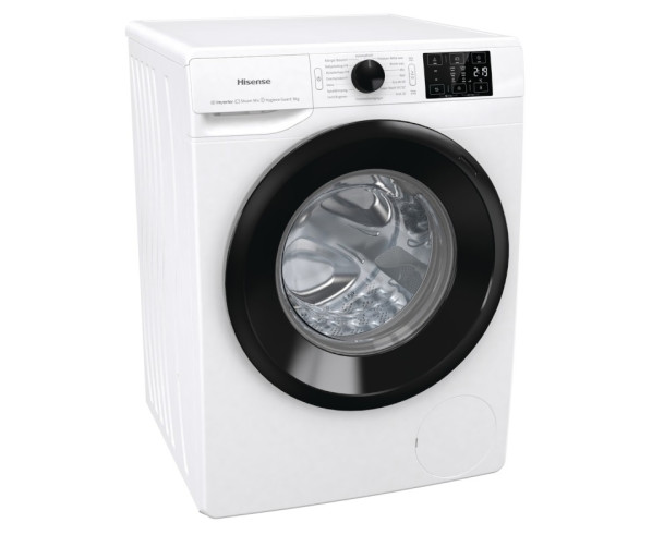 Hisense WFGE901439VMQ wasmachine met 9 kg. en 1400 toeren
