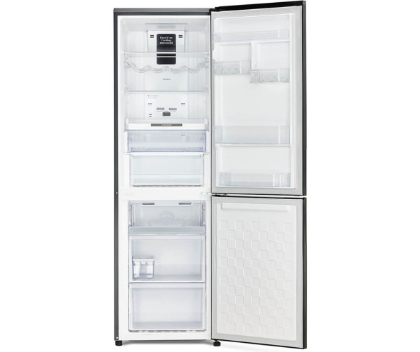Hitachi R-BGX411PRU0 koel/vriescombinatie - zwart glas