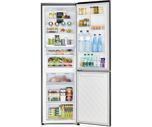 Hitachi R-BGX411PRU0 koel/vriescombinatie - zwart glas