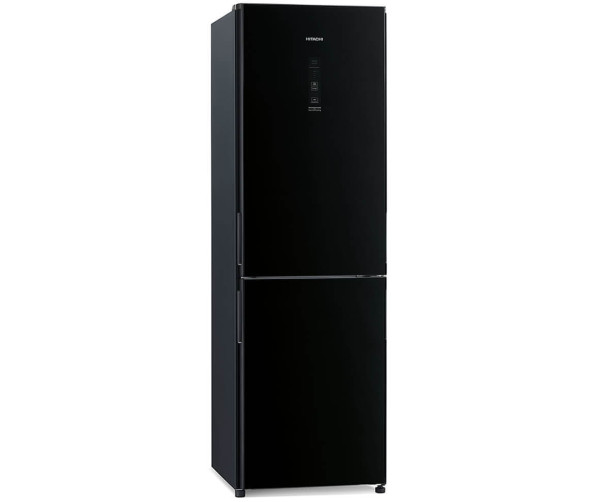 Hitachi R-BGX411PRU0 koel/vriescombinatie - zwart glas