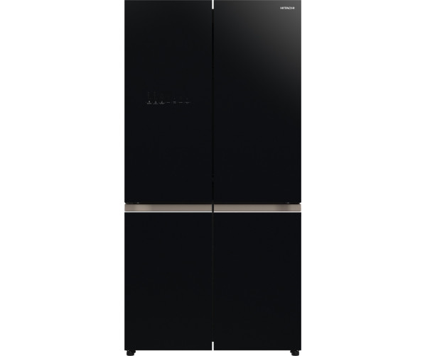 Hitachi R-WB640VRU0 (GBK) side-by-side koelkast - zwart glas