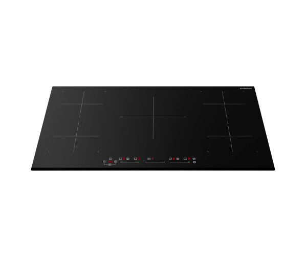 Inventum IKI9035 inbouw inductie kookplaat met bridge functie - 90 cm. breed
