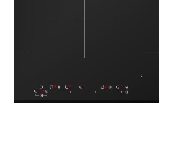 Inventum IKI9035MAT inbouw inductie kookplaat - 90 cm. - 2 fasen