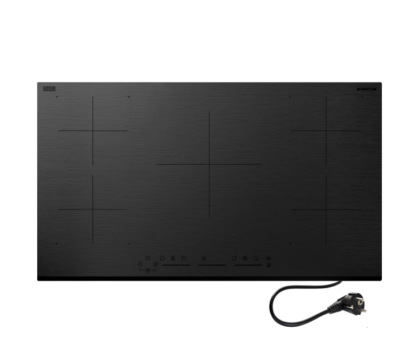 Inventum IKI9035MAT inbouw inductie kookplaat - 90 cm. - 2 fasen