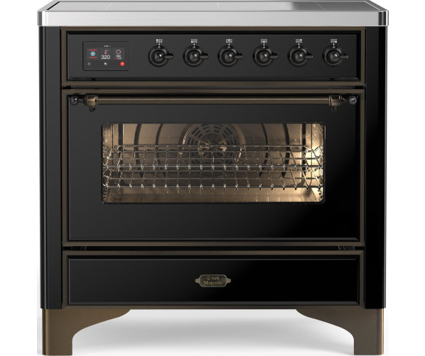 MI096NE3/BK ILVE fornuis - Inductie