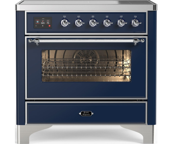 ILVE MI096NE3/MB fornuis - 90 cm breed