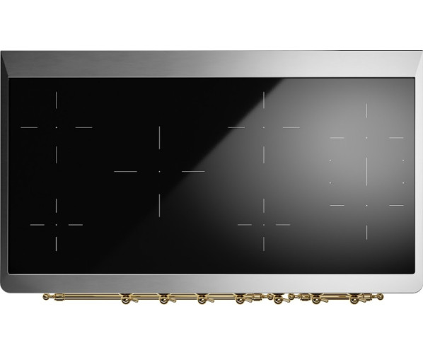 Ilve MI127NE3/BK inductie fornuis - zwart - 120 cm. breed