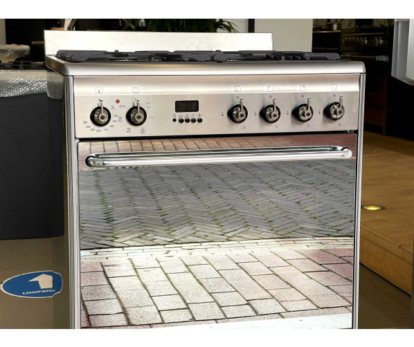 Smeg SNLK60MX9 fornuis roestvrijstaal