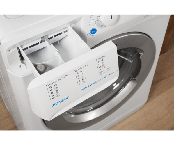 Het zeepbakje van de Indesit BWE 71453X WSSS EU wasmachine