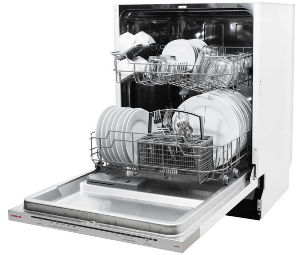 De korven in de Inventum IVW6010A bieden plaats aan 12 couverts