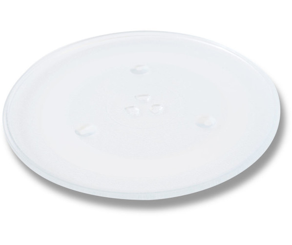 Onderin de combi van de Inventum MN309C bevindt zich een glazen draaiplateau met een diameter van 31,5 cm.