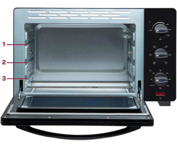 oven Inventum OV307B - Vrijstaande oven