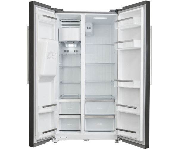 Inventum SKV1782BI side-by-side koelkast - zwart