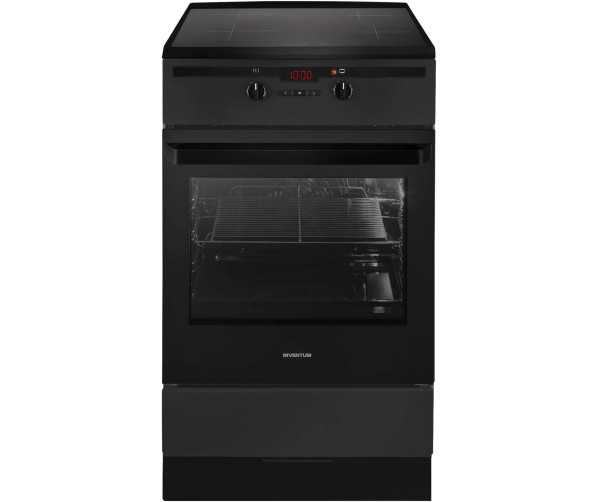 Inventum VFI5042ZWA inductie fornuis - 50 cm. breed - zwart