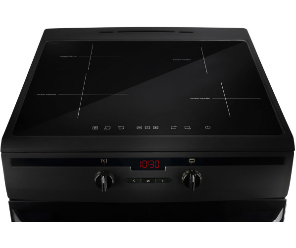 Inventum VFI6042ZWA inductie fornuis - mat-zwart