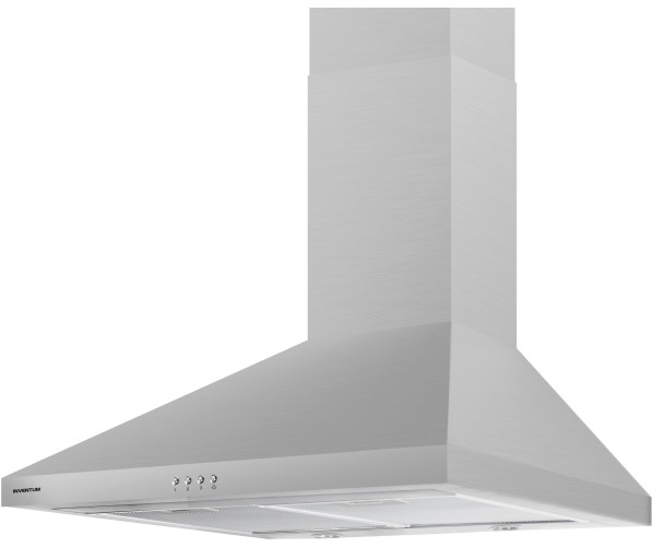 De Inventum AKS6011RVS is een wandmodel afzuigkap uitgevoerd in schouw design