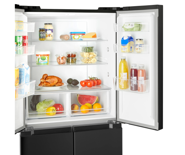 Inventum SKV4178B side-by-side koelkast - 4-deurs
