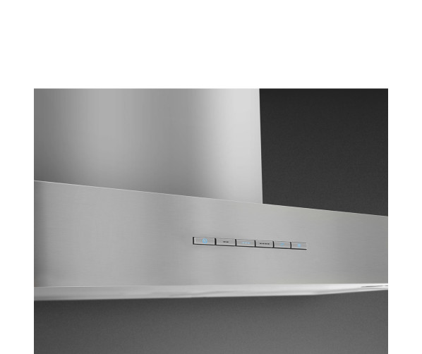 Smeg KBT1200XE wand afzuigkap - 120 cm breed blokmodel