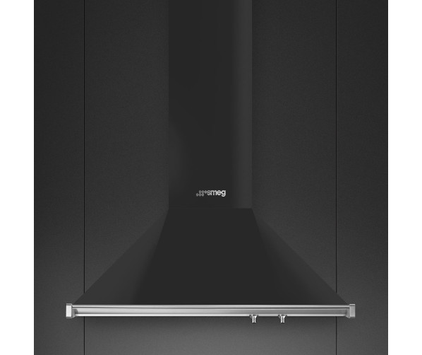 Smeg KD90HAE wand afzuigkap - antraciet - 90 cm. breed - Classici serie