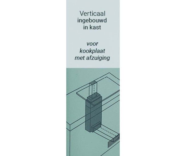 Kitchenairfilter KAF L750/90X220 plasmafilter - verticaal