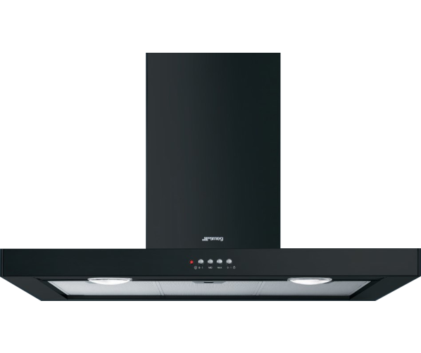 Smeg KSE90A3 wand afzuigkap antraciet
