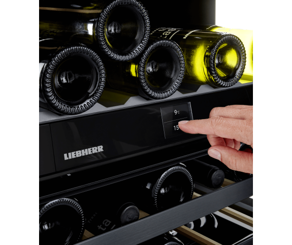 Liebherr UWgbi 3782-20 inbouw zwart glas wijnkoelkast