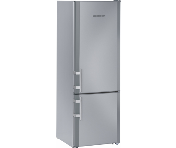 De Liebherr CUsl2811 heeft een fraai design in de kleur staalgrijs