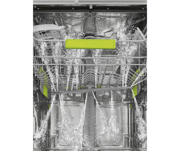 Smeg LVS254CX vrijstaande vaatwasser - roestvrijstaal