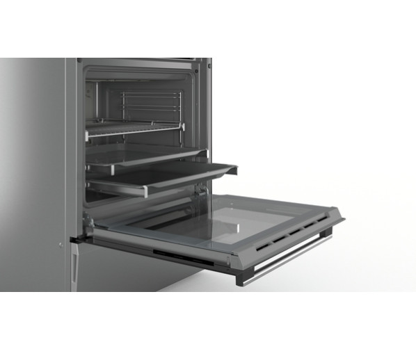 Bosch HLS59D351 inductie fornuis - roestvrijstaal