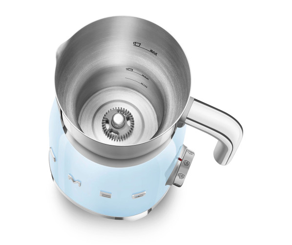 Smeg MFF11PBEU melkopschuimer - blauw